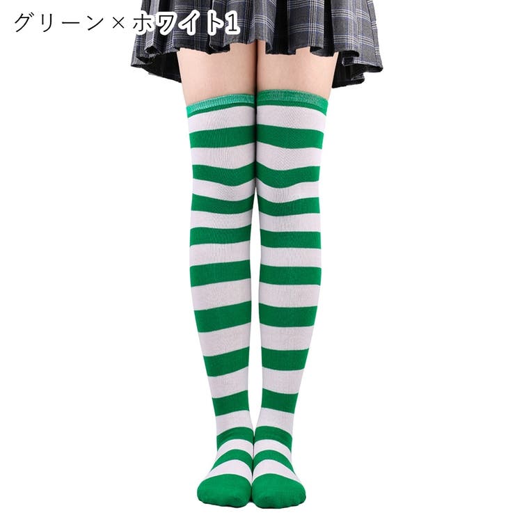ニーハイソックス オーバーニー レディース | PlusNao | 詳細画像7 
