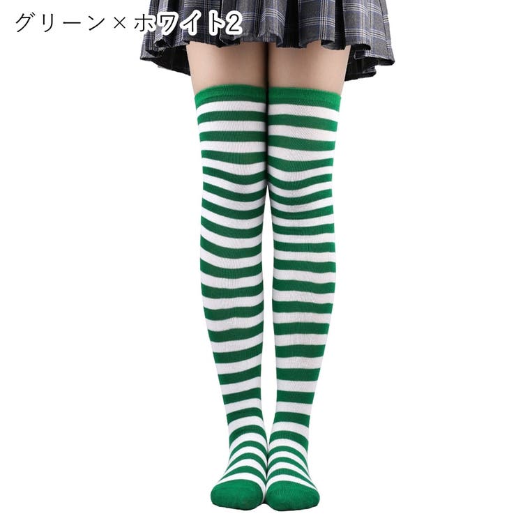ニーハイソックス オーバーニー レディース | PlusNao | 詳細画像8 
