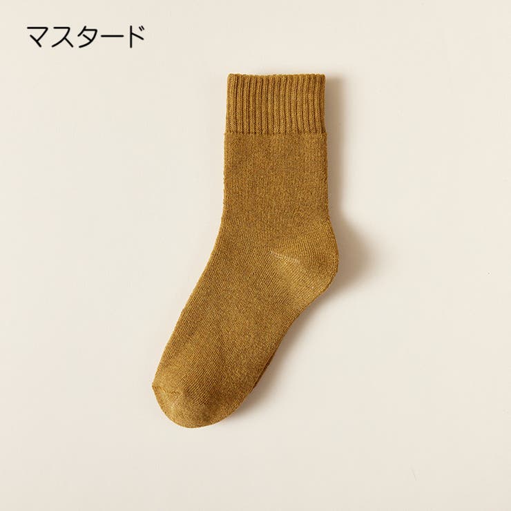 クルーソックス 裏起毛 靴下 | PlusNao | 詳細画像10 