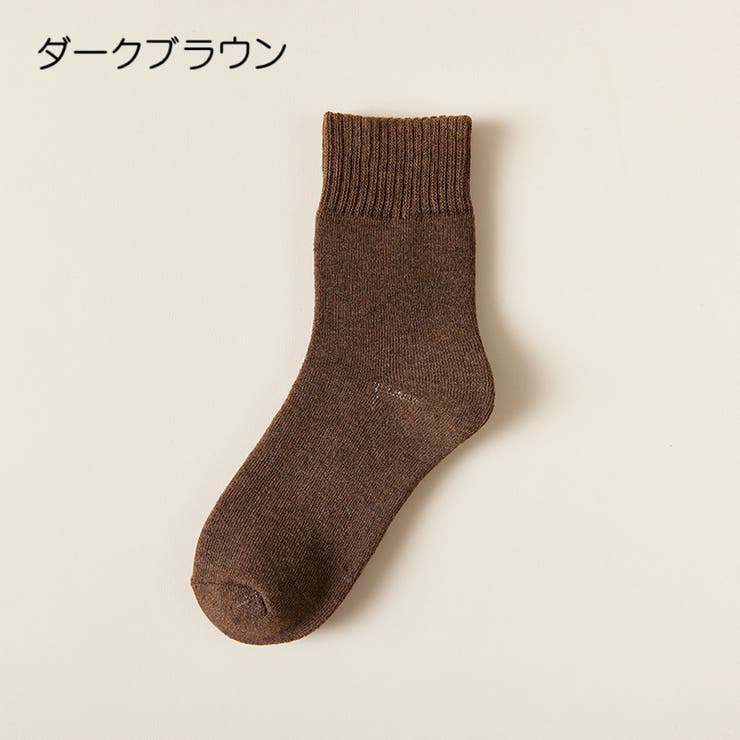 クルーソックス 裏起毛 靴下 | PlusNao | 詳細画像17 