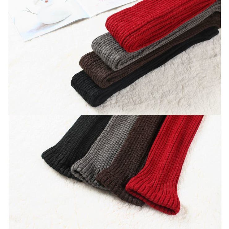 レッグウォーマー リブ ニット | PlusNao | 詳細画像15 