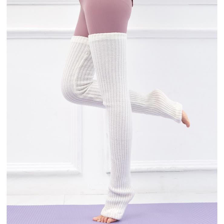 レッグウォーマー リブ ニット | PlusNao | 詳細画像9 