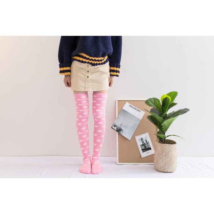 ルームソックス ニーハイ オーバーニー | PlusNao | 詳細画像3 