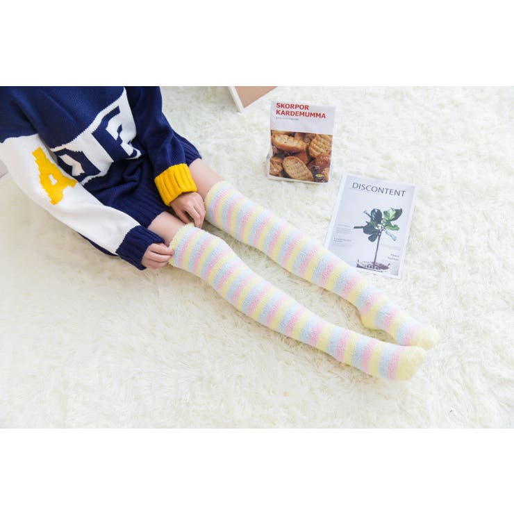 ルームソックス ニーハイ オーバーニー | PlusNao | 詳細画像7 