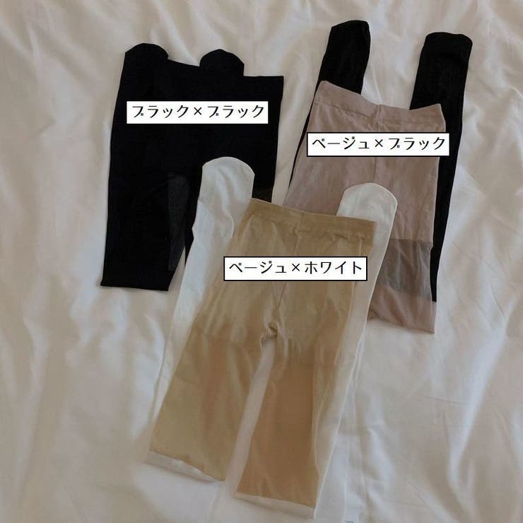 パンティストッキング ニーハイ風 ハイソックス風 | PlusNao | 詳細画像19 
