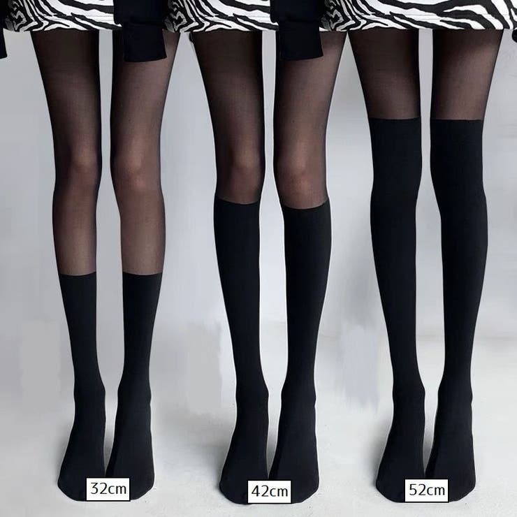 パンティストッキング ニーハイ風 ハイソックス風 | PlusNao | 詳細画像20 