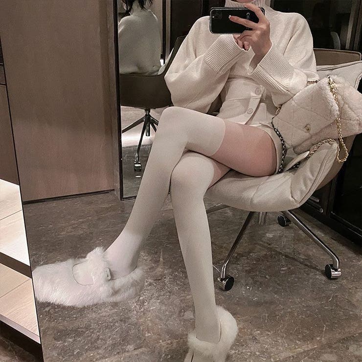 パンティストッキング ニーハイ風 ハイソックス風 | PlusNao | 詳細画像3 