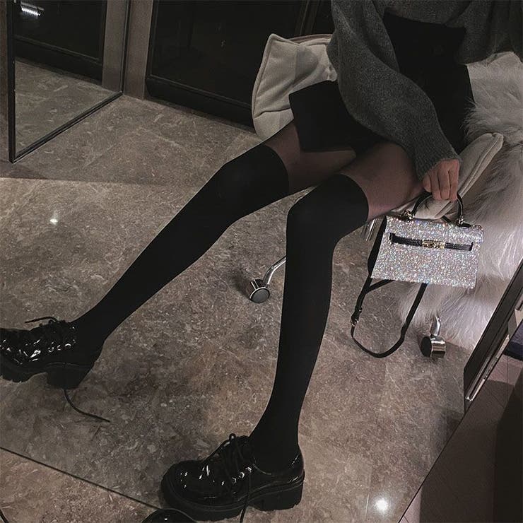 パンティストッキング ニーハイ風 ハイソックス風 | PlusNao | 詳細画像8 