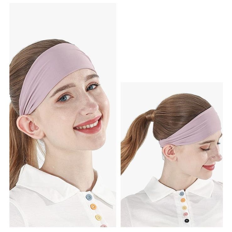 ヘアバンド ヘッドバンド スポーツ用 | PlusNao | 詳細画像10 