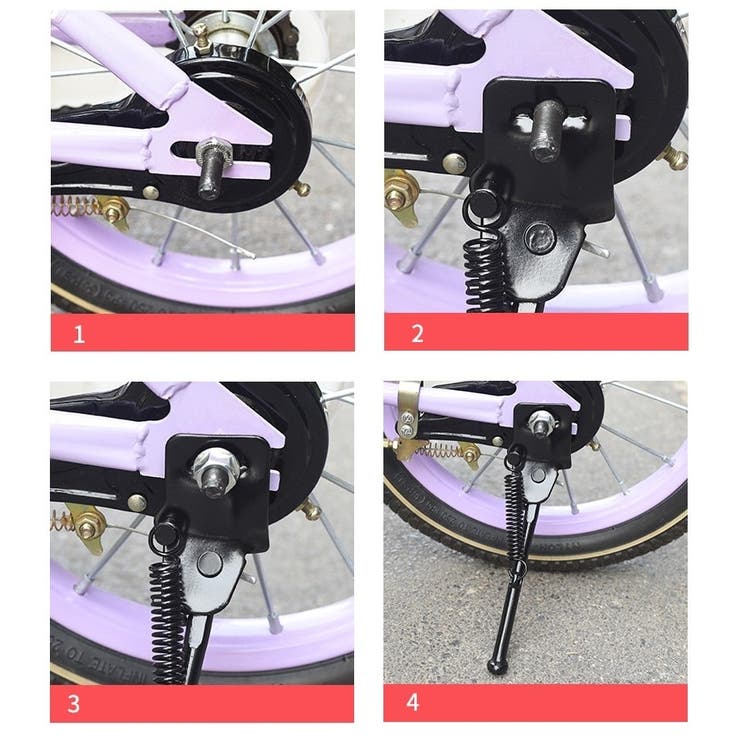 サイドスタンド キックスタンド 自転車用 | PlusNao | 詳細画像9 