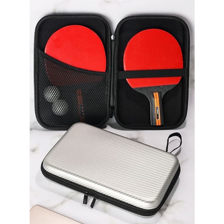 卓球ラケットケース テーブルテニスラケットカバー 2本収納 | PlusNao | 詳細画像3 