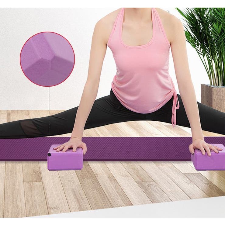 ヨガブロック ヨガレンガ 1個 | PlusNao | 詳細画像2 