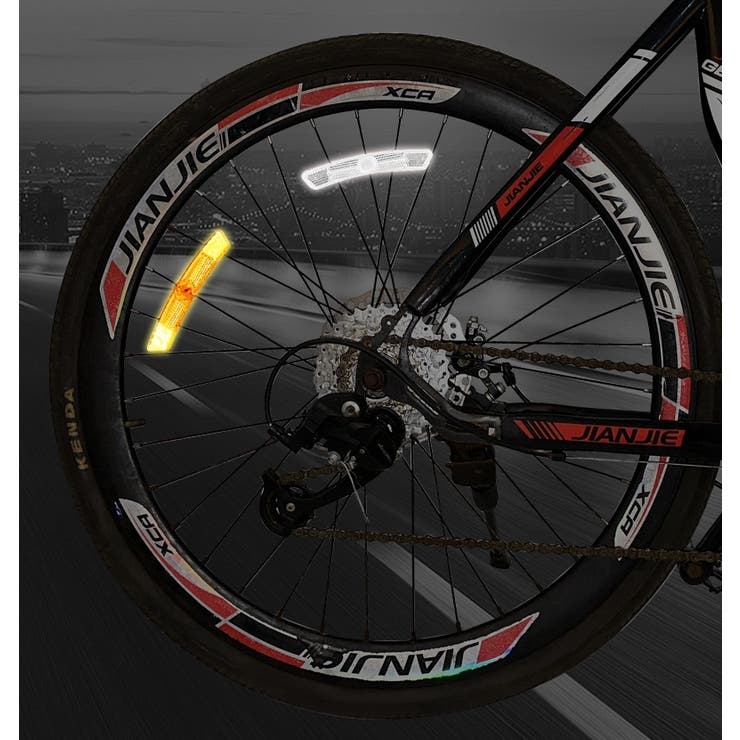 自転車用リフレクター 4個セット 自転車 | PlusNao | 詳細画像2 