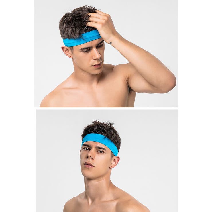 ヘッドバンド ヘアバンド メンズ | PlusNao | 詳細画像2 