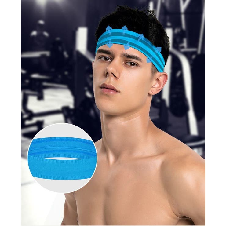 ヘッドバンド ヘアバンド メンズ | PlusNao | 詳細画像6 