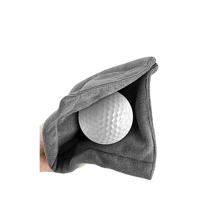 フック付きタオル ゴルフボールクリーナー ゴルフタオル | PlusNao | 詳細画像2 