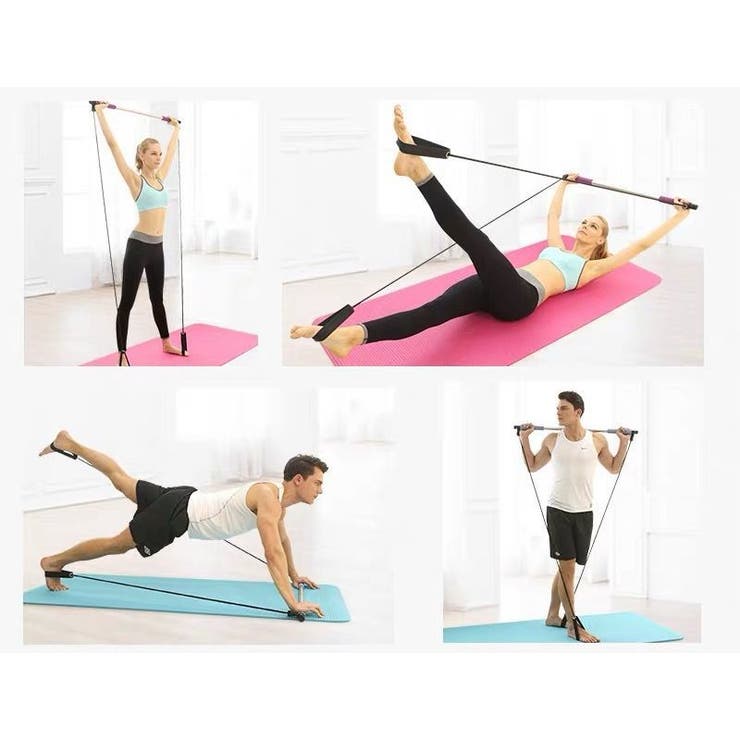 トレーニングチューブ ピラティスバー フィットネスバー | PlusNao | 詳細画像4 