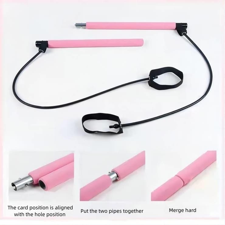 トレーニングチューブ ピラティスバー フィットネスバー | PlusNao | 詳細画像9 