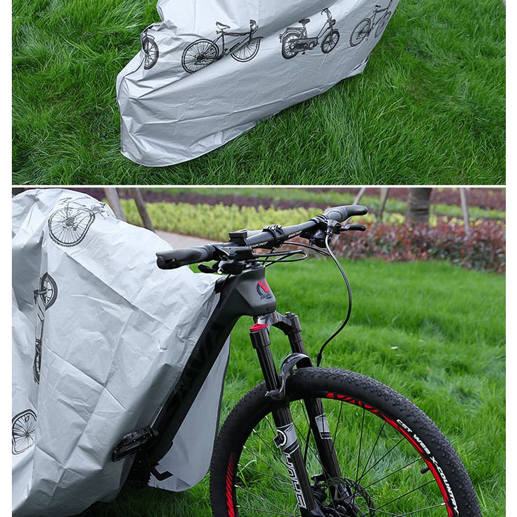 自転車カバー サイクルカバー レインカバー | PlusNao | 詳細画像3 