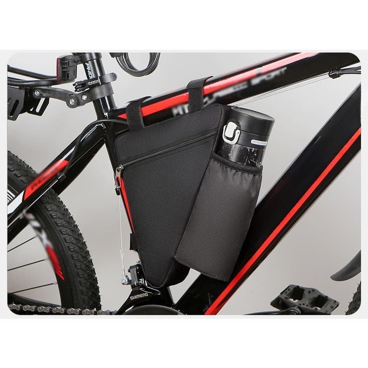 自転車用 フレームバッグ 三角バッグ | PlusNao | 詳細画像6 