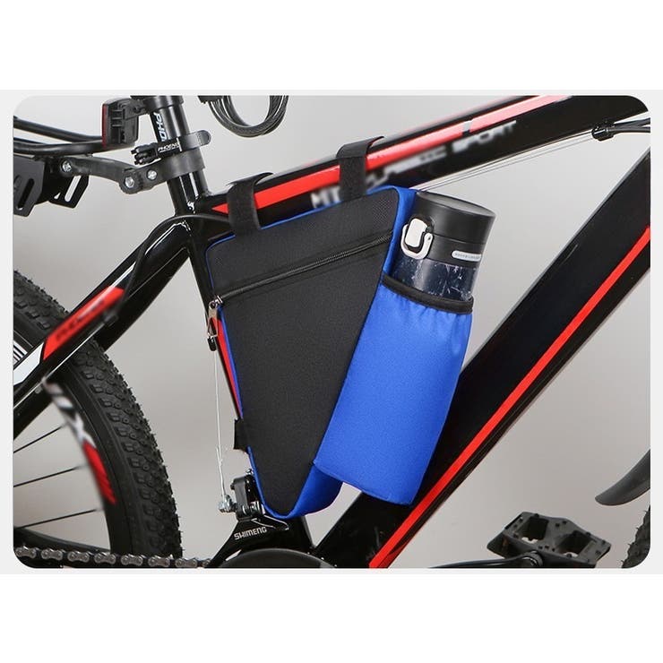 自転車用 フレームバッグ 三角バッグ | PlusNao | 詳細画像8 