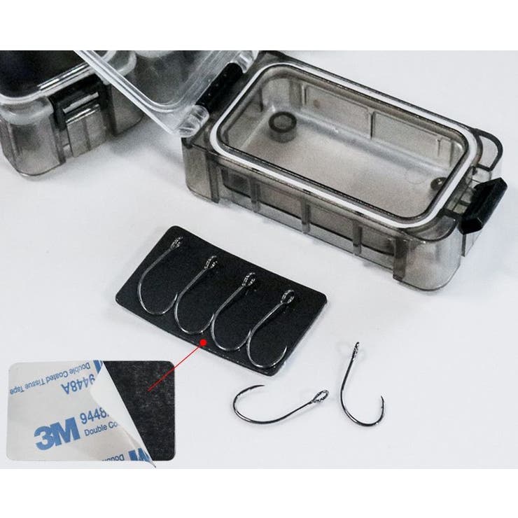 釣り用ポータブル小物入れ 4個セット タックルボックス | PlusNao | 詳細画像7 