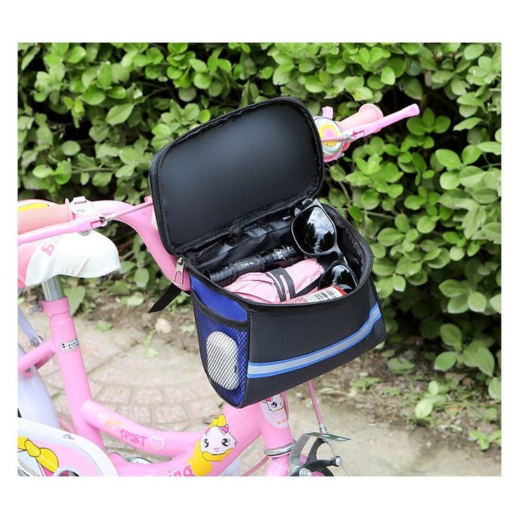 フロントバッグ 自転車バッグ 反射材付き | PlusNao | 詳細画像7 
