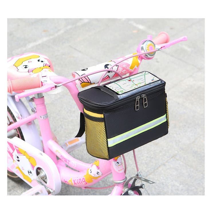 フロントバッグ 自転車バッグ 反射材付き | PlusNao | 詳細画像8 