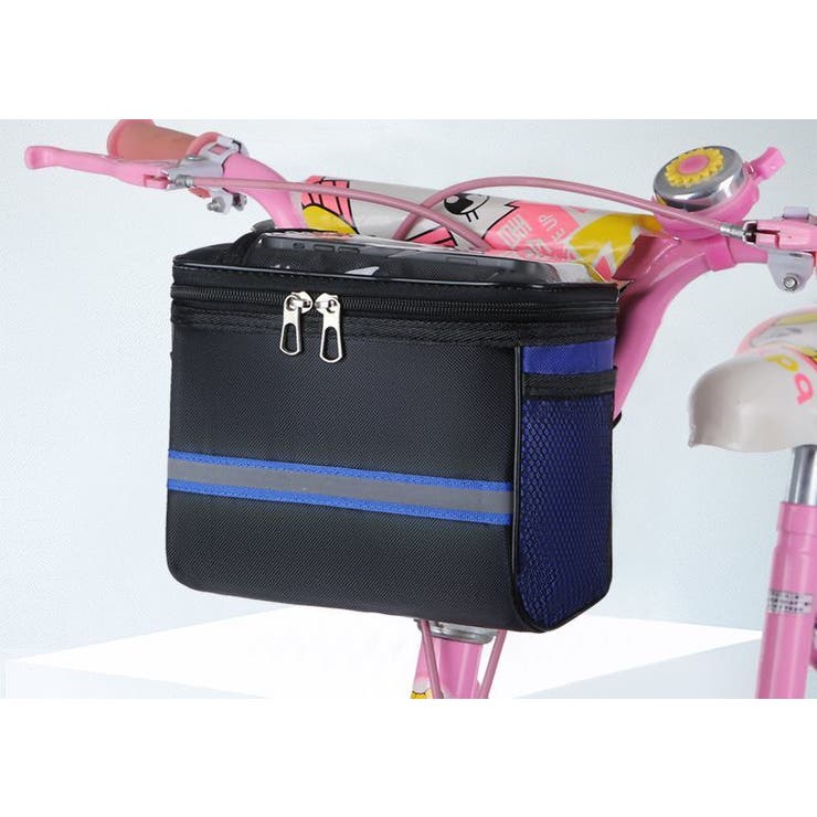 フロントバッグ 自転車バッグ 反射材付き | PlusNao | 詳細画像9 