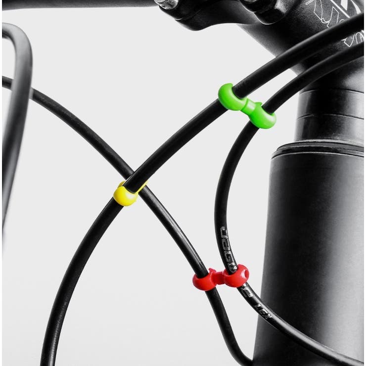 自転車用ケーブルクリップ 10個セット ワイヤークリップ | PlusNao | 詳細画像3 