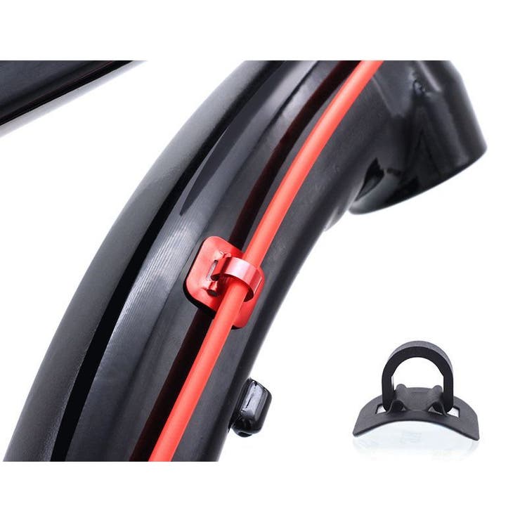 自転車用ケーブルクリップ C型 同色5個セット | PlusNao | 詳細画像3 