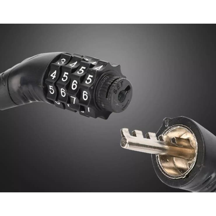 ワイヤーロック 自転車用品 ダイヤル式 | PlusNao | 詳細画像7 