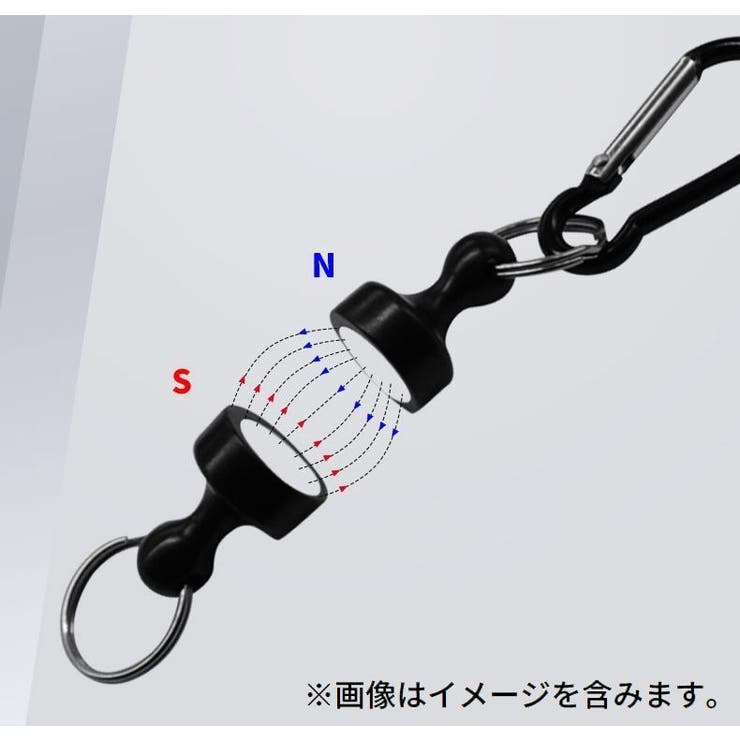 マグネットリリーサー 2個組 カラビナフック | PlusNao | 詳細画像6 