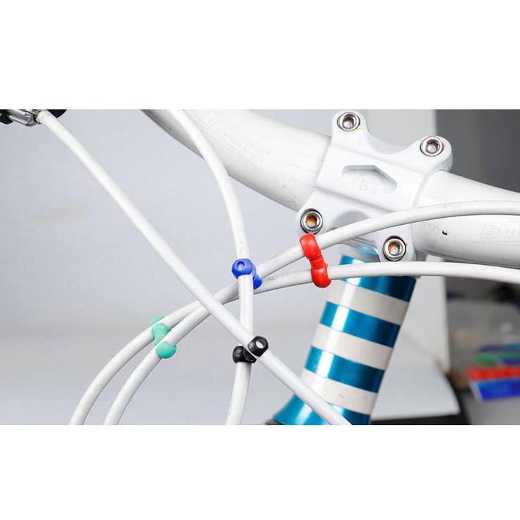 自転車用ケーブルクリップ 10個セット ブレーキケーブルクリップ | PlusNao | 詳細画像3 