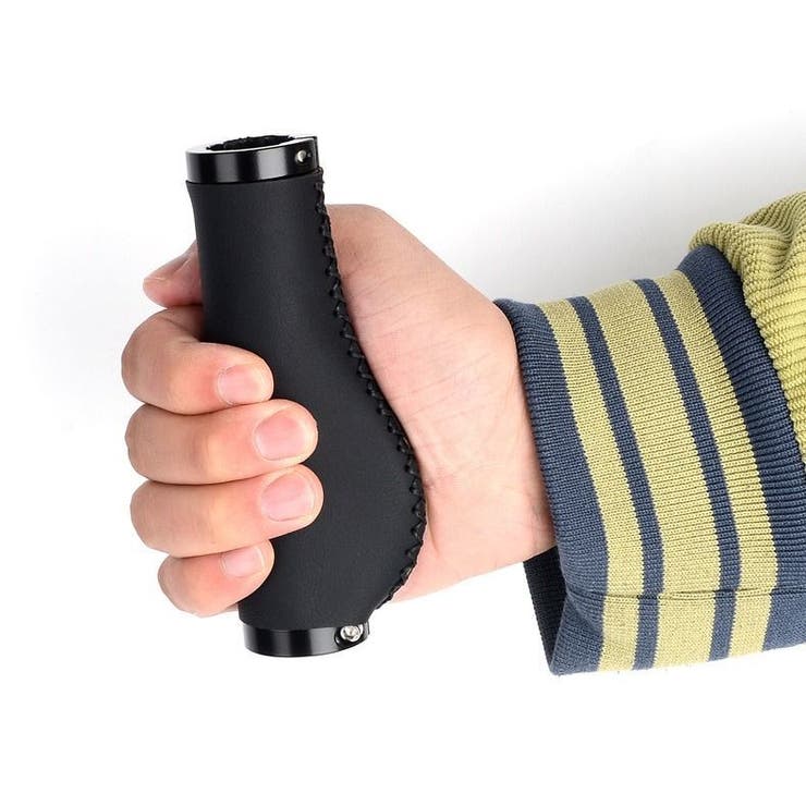 自転車グリップ ハンドルグリップ エンドキャップ付き | PlusNao | 詳細画像5 