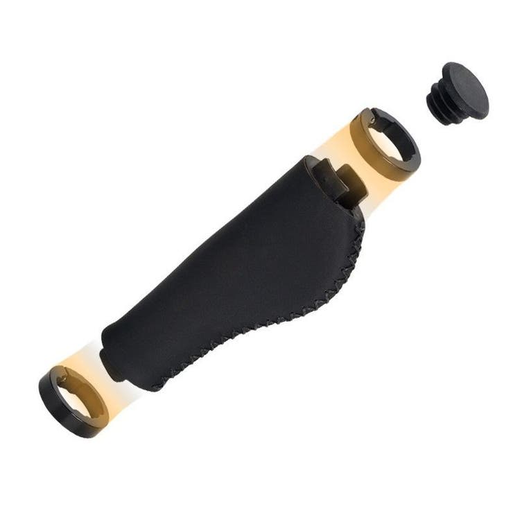 自転車グリップ ハンドルグリップ エンドキャップ付き | PlusNao | 詳細画像7 