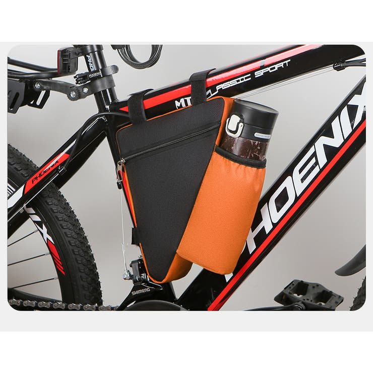 フレームバッグ ドリンクホルダー 自転車バッグ | PlusNao | 詳細画像5 