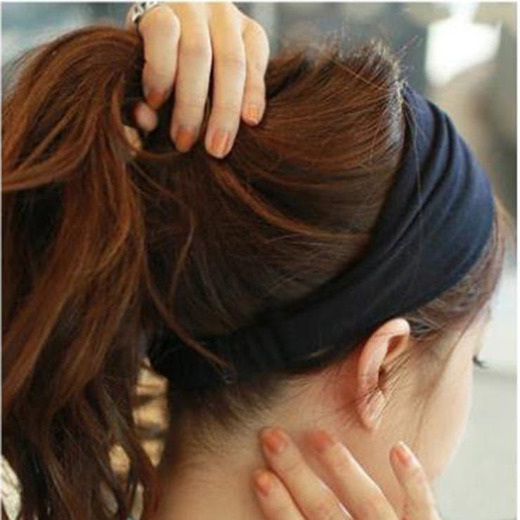ヘアバンド ヘッドバンド スポーツ用 | PlusNao | 詳細画像5 