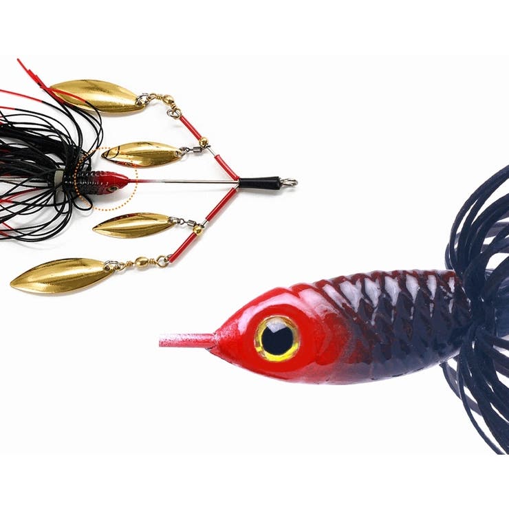 スピナーベイト ハードルアー フェイクベイト | PlusNao | 詳細画像13 