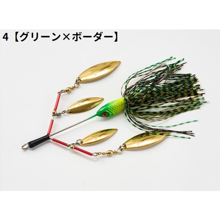 スピナーベイト ハードルアー フェイクベイト | PlusNao | 詳細画像8 