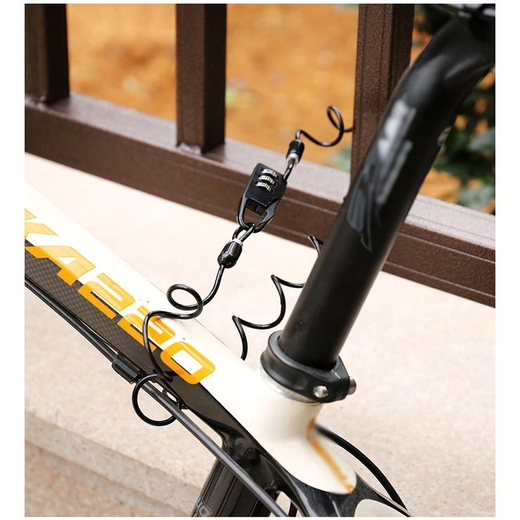 自転車用 ワイヤーロック ダイヤルロック | PlusNao | 詳細画像4 