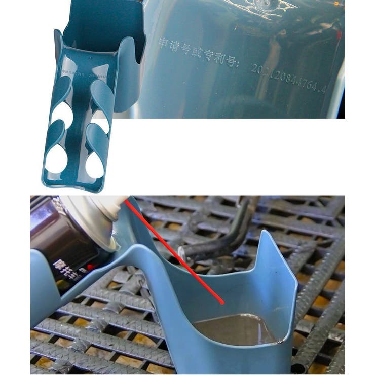 自転車用スプレー缶ホルダー スプレー缶受け皿 チェーンオイル飛散防止 | PlusNao | 詳細画像7 