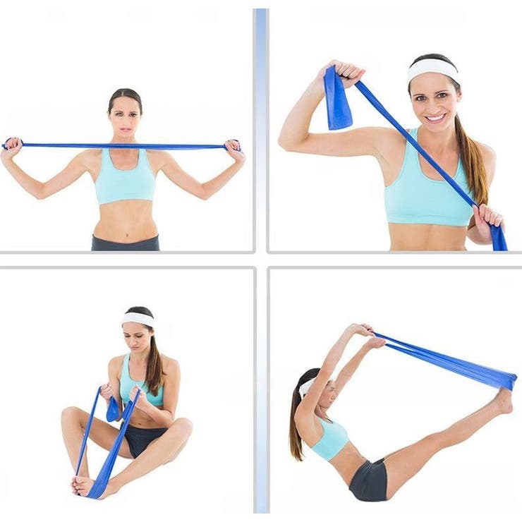 トレーニングチューブ エクササイズバンド トレーニングバンド | PlusNao | 詳細画像2 