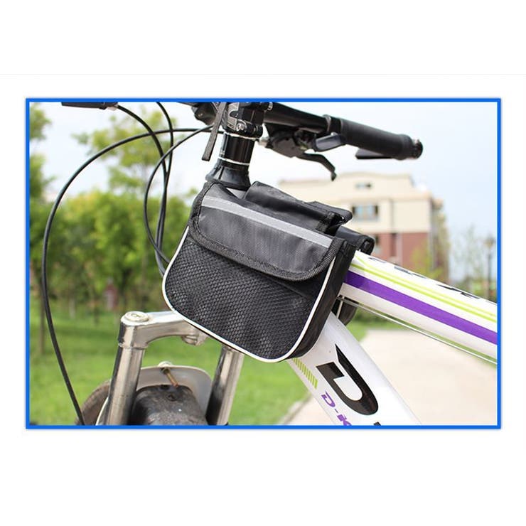 自転車用 フレームバッグ トップチューブバッグ | PlusNao | 詳細画像6 
