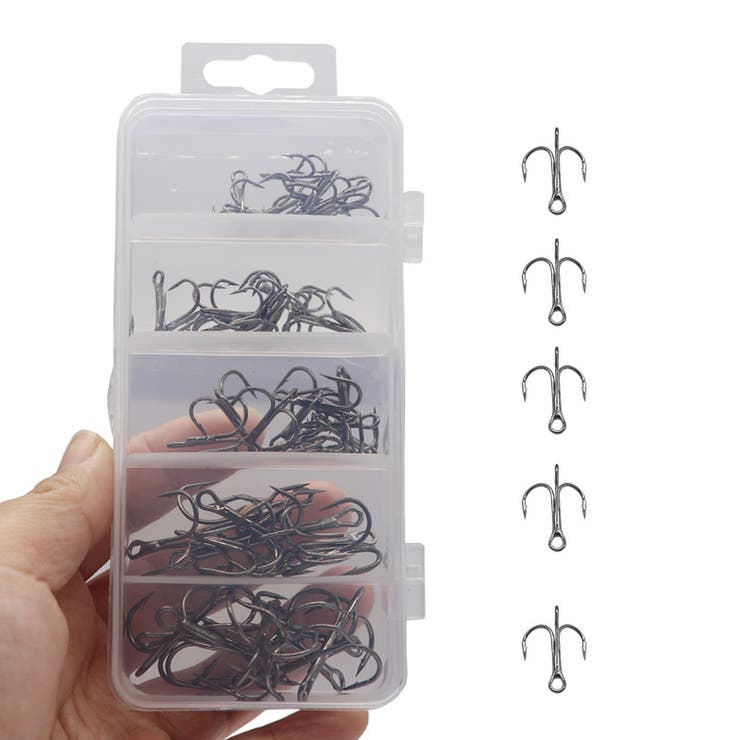 釣り針 フック 50本セット | PlusNao | 詳細画像2 