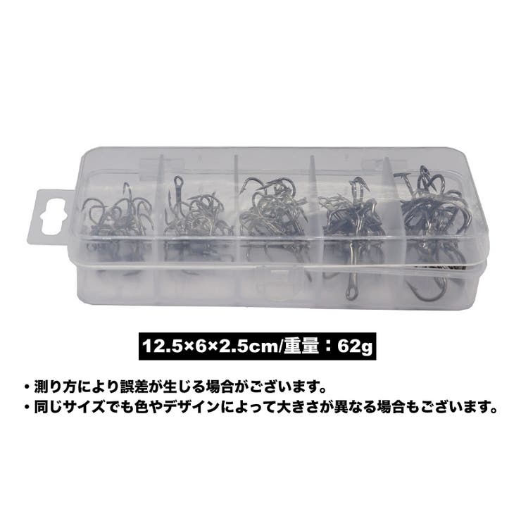 釣り針 フック 50本セット | PlusNao | 詳細画像7 