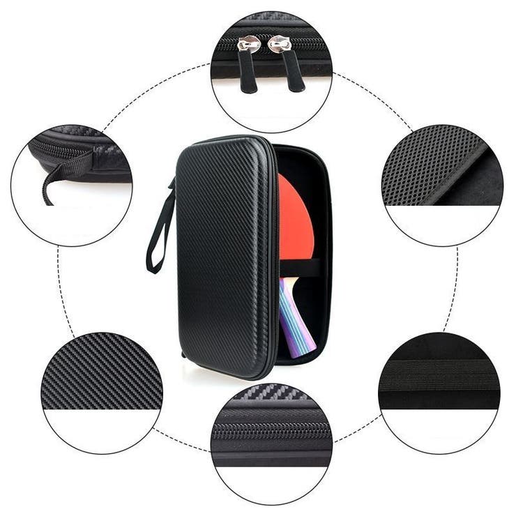 卓球ラケットケース 卓球用 2本収納 | PlusNao | 詳細画像7 