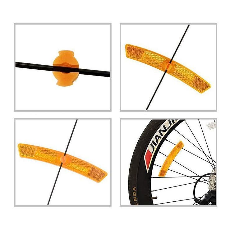 自転車用 リフレクター 反射板 | PlusNao | 詳細画像9 