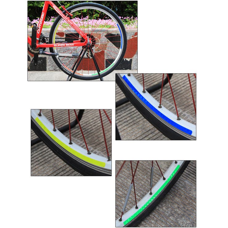 反射ステッカー 1シート 自転車 | PlusNao | 詳細画像6 