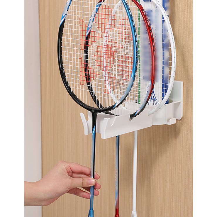 壁掛けラケットラック バドミントンラケット フック | PlusNao | 詳細画像5 
